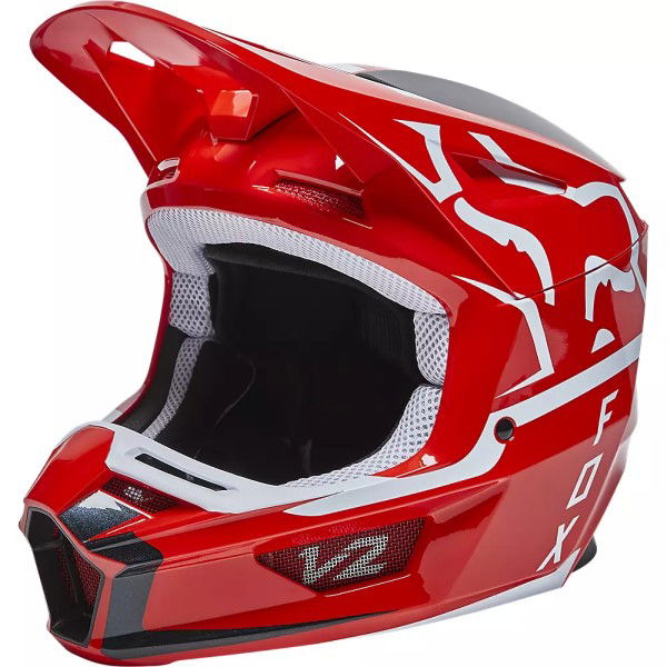 Fox V2 Merz Helmet Flo Red S (55-56 cm)