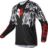 Fox 180 Peril Jersey Black Red Mens - XS