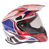 Airoh Commander Carbon Red Adventure Motorcycle Helmet Right Side                                                                                                                                                                                              