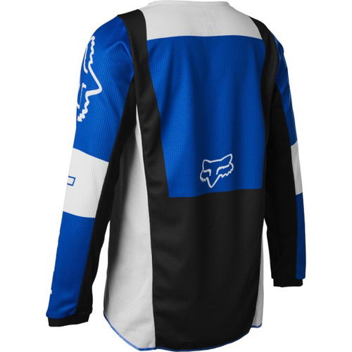 Fox Youth 180 Lux Jersey Blue Kids - XS