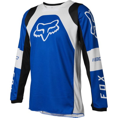 Fox Youth 180 Lux Jersey Blue Kids - XS
