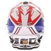 Airoh Commander Carbon Red Adventure Motorcycle Helmet Back                                                                                                                                                                                                    