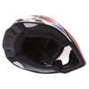 Airoh Commander Carbon Red Adventure Motorcycle Helmet Inside                                                                                                                                                                                                  