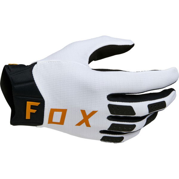 Fox Flexair Gloves White Black Mens - S