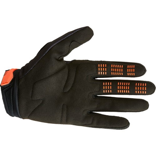 Fox 180 Skew Gloves Black Orange Mens - S