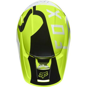 Fox V1 Skew Helmet Flo Yellow XS (53-54 cm)