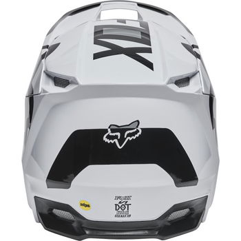 Fox V1 Lux Helmet Black White XS (53-54 cm)