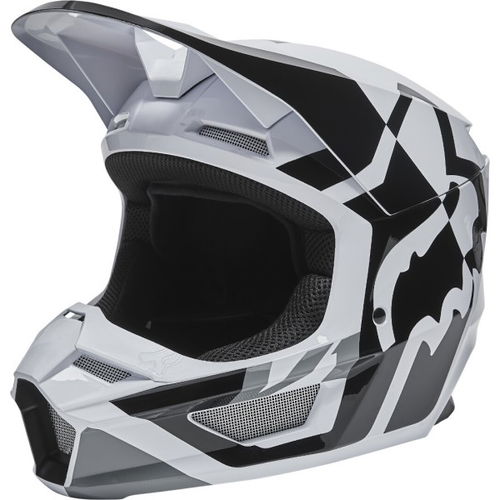 Fox V1 Lux Helmet Black White XS (53-54 cm)