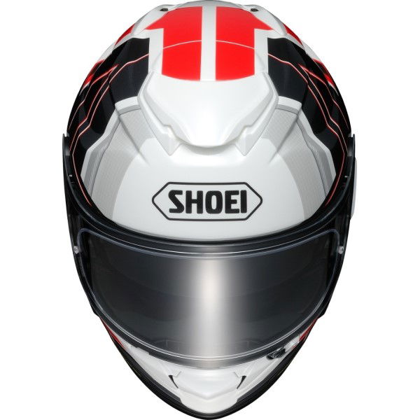 Shoei GT-Air II Aperture Helmet - White/Black/Red - FREE Delivery
