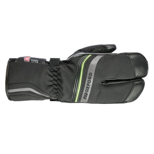 Oxford Products Polar 1.0 MS Gloves Black Fluo Mens - M