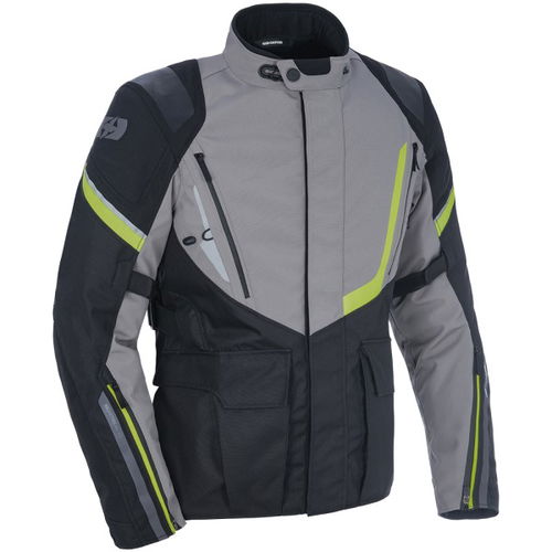 Oxford Products Montreal 4.0 MS Dry2Dry Jacket Black Grey Fluo Mens - S