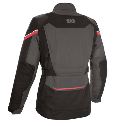 Oxford Products Montreal 4.0 MS Dry2Dry Jacket Black Grey Red Mens - S