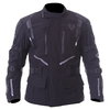 Frank Thomas Roadmaster Black Textile Motorcycle Jacket Front                                                                                                                                                                                                  