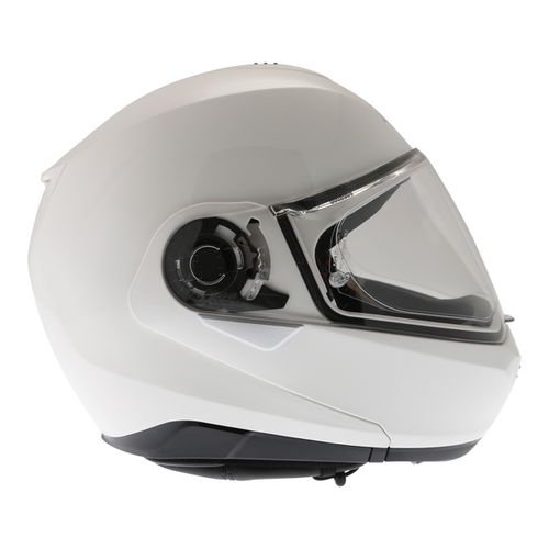Nolan N100-5 Classic N-Com 005 White Flip Front Motorcycle Helmet Right side                                                                                                                                                                                   