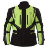 Frank Thomas Roadmaster Black Yellow Textile Motorcycle Jacket Front                                                                                                                                                                                           