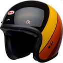 Custom 500 Riff Helmet Black Yellow Orange Red
