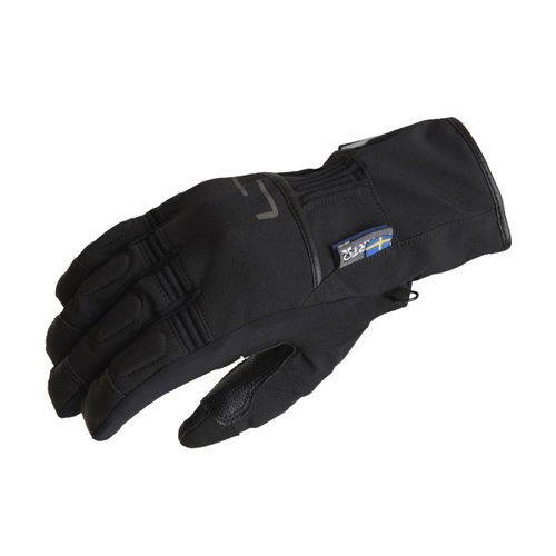 Lindstrands Lillmon Gloves Black Grey No Size