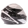 Givi X21 Challenger Globe White Black Flip Front Motorcycle Helmet Right Side                                                                                                                                                                                  