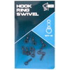 Nash HOOK BEAD RING SWIVELS Hook Bead Ring Swivels