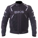 Circuit Mesh Textile Windproof Jacket Black