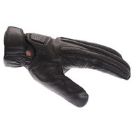 A05-18 Classic Biker Gloves Black