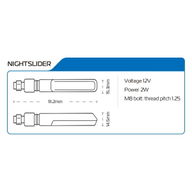 NightSlider 3 in 1 Indicators