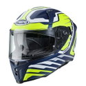 Avalon Forge Helmet Matt Blue White Yellow Fluo