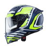 Caberg Avalon Forge Helmet Matt Blue White Yellow Fluo M (57-58 cm)