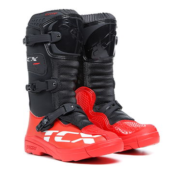 TCX Comp-Kid Boots Black Red