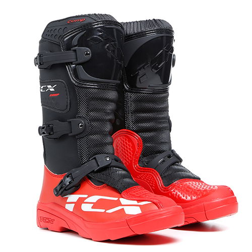 TCX Comp-Kid Boots Black Red