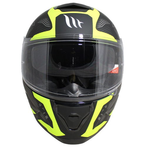 MT Thunder 3 Fractal Helmet Matt Black Grey Fluo S (55-56 cm)