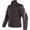 Dainese Tempest 2 D-Dry Black Waterproof Textile Motorcycle Jacket Front                                                                                                                                                                                       
