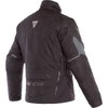 Dainese Tempest 2 D-Dry Black Waterproof Textile Motorcycle Jacket Back                                                                                                                                                                                        