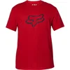 Fox Legacy Fox Head Premium Tee Flame Red Mens - S