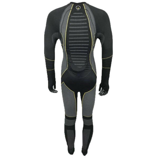Forcefield Tech 3 Base Layer UnderSuit Black Yellow Mens - XS