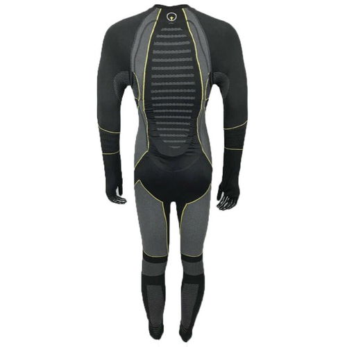 Forcefield Tech 3 Base Layer UnderSuit Black Yellow Mens - XS