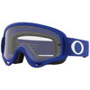 Oakley O Frame MX Goggle Moto Blue Clear Lens No Size