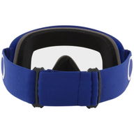 O Frame MX Goggles Moto Blue Clear Lens