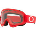 O Frame MX Goggles - Moto Red/Clear Lens
