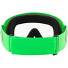 Oakley O Frame MX Goggle Moto Green Clear Lens No Size