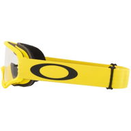 O Frame MX Goggles Moto Yellow Clear Lens
