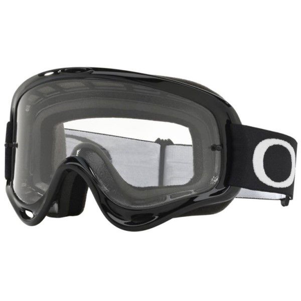 Oakley XS O Frame MX Goggle Jet Black Clear Lens No Size