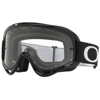 Oakley XS O Frame MX Goggle Jet Black Clear Lens No Size