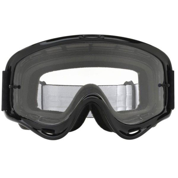 Oakley XS O Frame MX Goggle Jet Black Clear Lens No Size