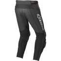 Track V2 Leather Jeans Black
