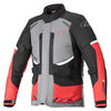 Alpinestars Andes V3 Drystar Jacket Dark Grey Black Bright Red Mens - S