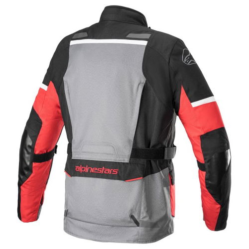 Alpinestars Andes V3 Drystar Jacket Dark Grey Black Bright Red Mens - S