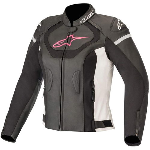 Alpinestars Stella Jaws V3 Jacket Black White Fuchsia Ladies - 6