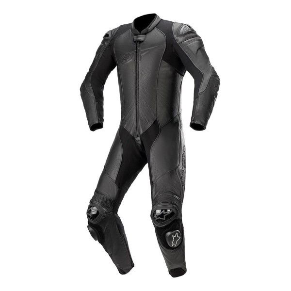 Alpinestars GP Plus v3 1pc Leather Suit Graphite Black Mens - 40