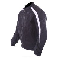 Mesh Jacket Black White
